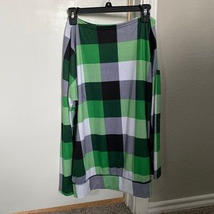 Cute plaid top